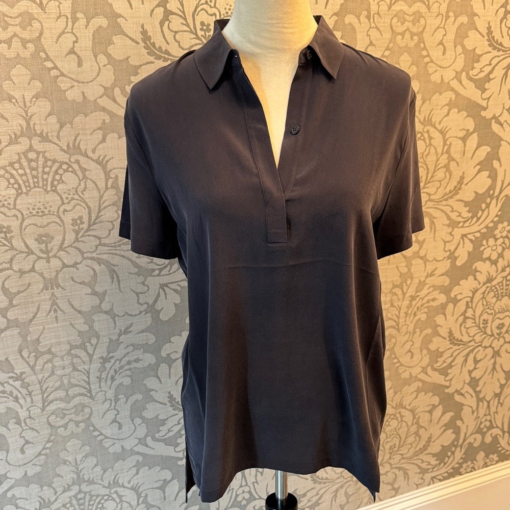 Ag Adriano Goldschmied Grey Button Down Shirt